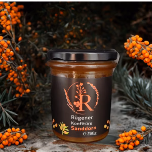 Rügener Konfitüre Sanddorn 230g